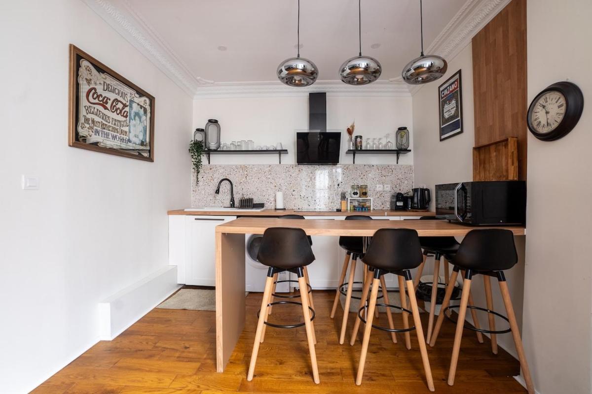 Appartement 2 Etages Paris - Metro 9 Grands Boulevards - Folies Bergeres Экстерьер фото