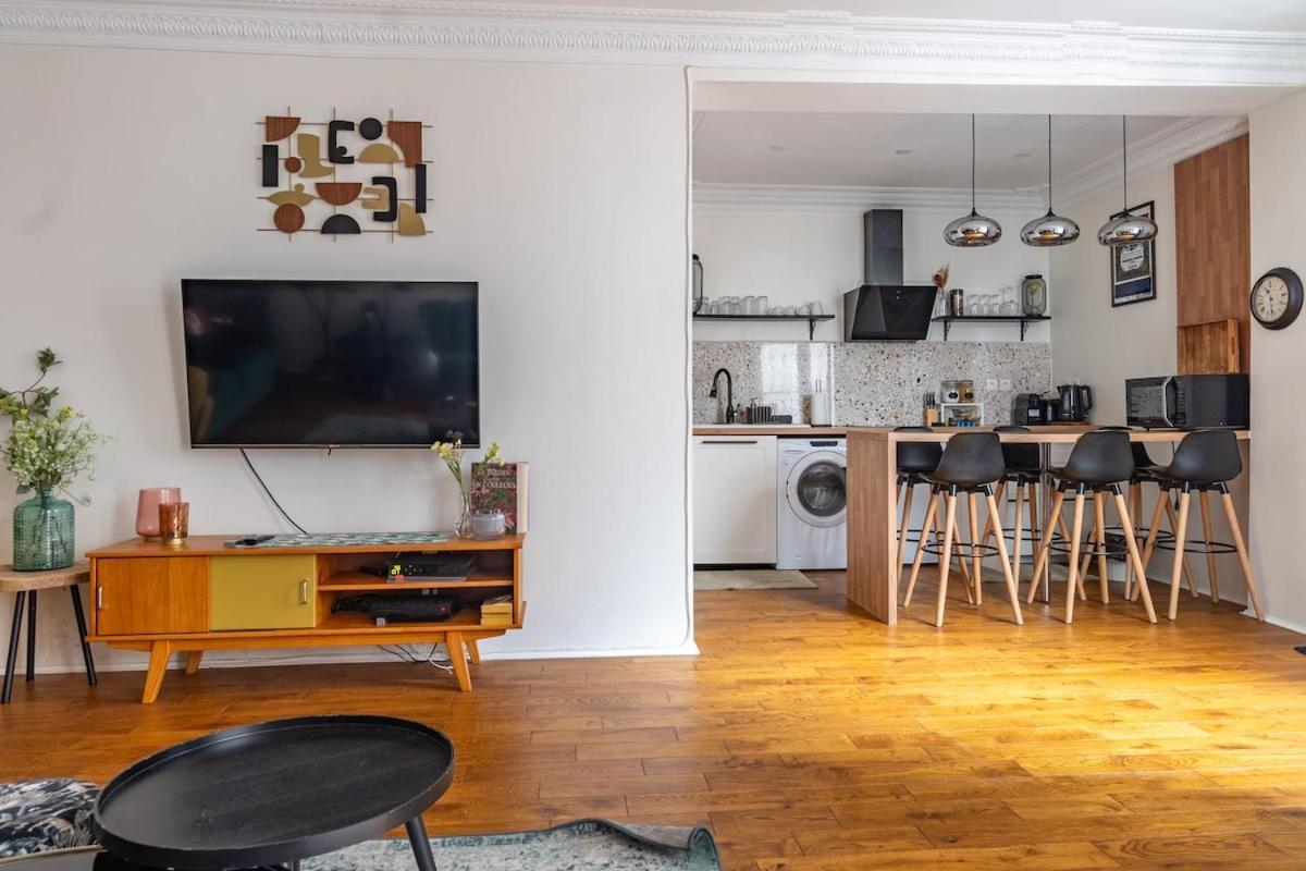 Appartement 2 Etages Paris - Metro 9 Grands Boulevards - Folies Bergeres Экстерьер фото