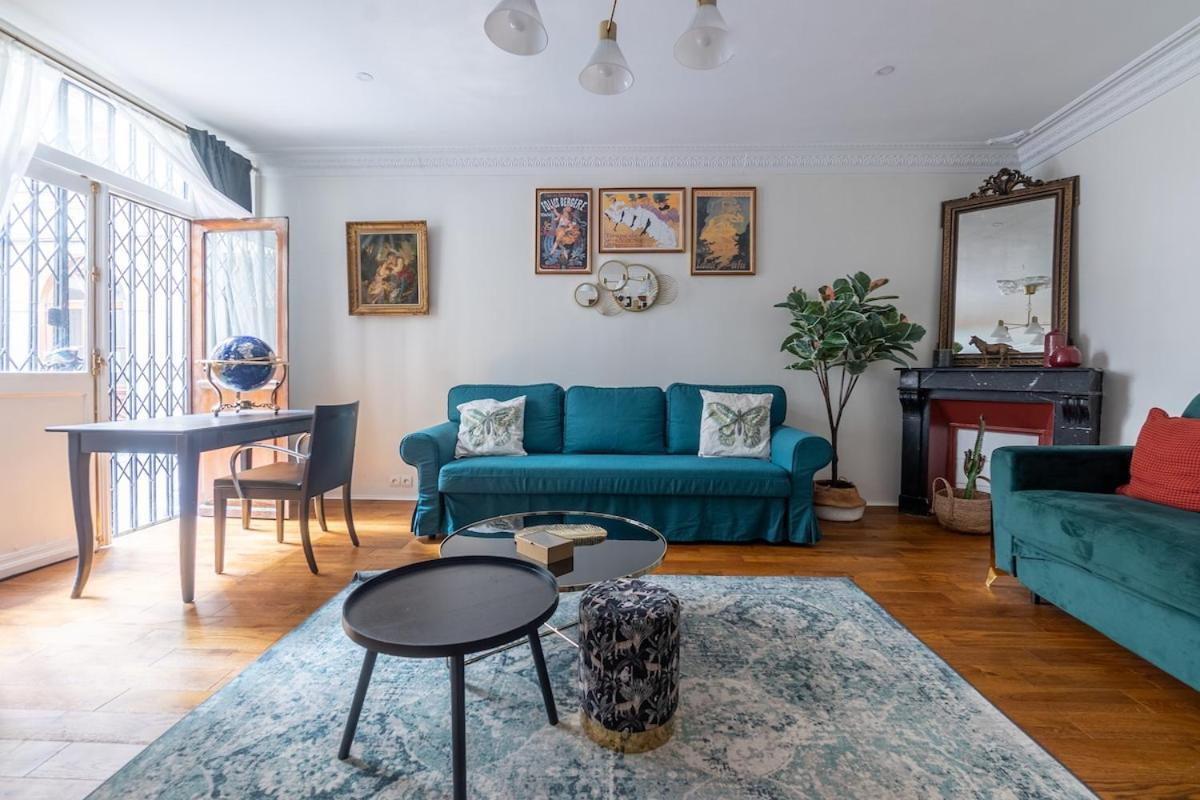 Appartement 2 Etages Paris - Metro 9 Grands Boulevards - Folies Bergeres Экстерьер фото